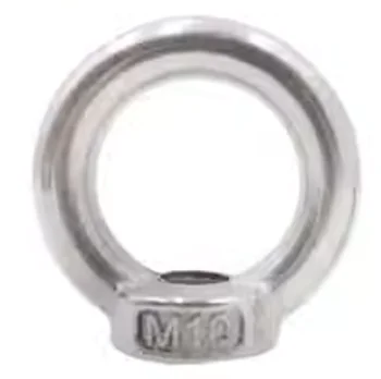 1-24шт, М3--M24 304 нержавеющая сталь Din582 винт с проушиной, материнское круглое кольцо, крышка для подъемного оборудования
