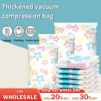 1/3 шт. Набор вакуумных компрессионных мешков Многофункциональная сумка для хранения Macaron Color с домашним одеялом Сумка для хранения