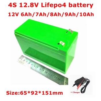 12V 7Ah 12,8 v 10AH 9AH 8AH 6AH 5ah lifepo4 12v аккумулятор источник питания портативный аккумулятор для power bank 100w игрушечный светодиодный автомобильный Аудио