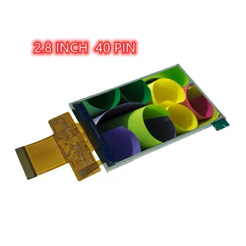 2,8-дюймовый ЖК-дисплей Без касания/С сенсорным управлением ILI9341 drive IC 40 pin совместимый SPI 3/4 проводной MCU 8/16 бит
