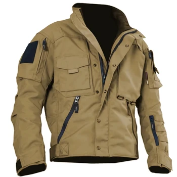 2023 Новая весенне-осенняя модная спортивная мужская куртка, уличная тактическая куртка, одежда, мотоциклетная куртка, армейская куртка-карго