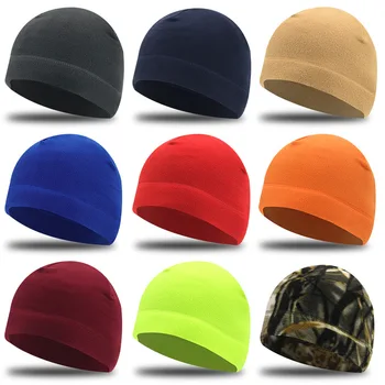 2023 Новая Унисекс Ветрозащитная Флисовая теплая шапка-бини, мужская зимняя Лыжная велосипедная кепка, шляпа для женщин, шляпы в стиле хип-хоп