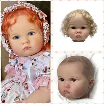 25-26-дюймовые наборы Charlotte Painted Bebe Reborn реборн девочка набор кукол для девочек bebe reborn kit Bebe С Отросшими Светлыми волосами