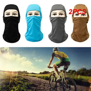 2ШТ, женская мода, мужская мотоциклетная балаклава, Ветрозащитная лыжная маска с капюшоном на все лицо, шею, щит, теплая маска
