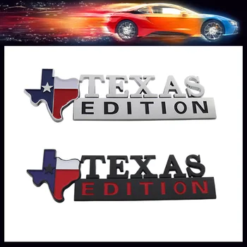 3D Премиум для Wrangler Liberty Grand Cherokee ABS TEXAS EDITION Капот автомобиля Крыло багажник Задняя Наклейка на Капот Эмблема Значок Наклейка