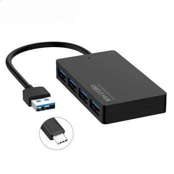 4 in1 USB Hub 3,0 Мульти USB Разветвитель 4 USB Порта 3,0 2,0 Для Lenovo Pro PC Hub USB 3 0 Расширитель USB Адаптер Питания Аппаратные Кабели