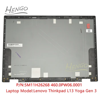 5M11H26268 460.0PW06.0001 Серый Оригинальный Новый Для Lenovo Thinkpad L13 Yoga Gen 3 ЖК-дисплей Верхняя Задняя крышка Задняя Крышка