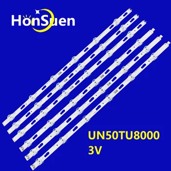 6 шт. светодиодной ленты подсветки для UN50TU8000F UN50TU7000F