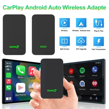 CarlinKit 5.0 2air Беспроводной Адаптер CarPlay Apple Carplay Android Auto Dongle для OEM-автомобиля с Проводным Обновлением CarPlay Wifi Онлайн