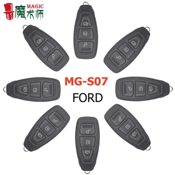 JYGC MG-S07 Magic Remote Handy Baby Auto Key Programmer 4 в 1 Многофункциональный Универсальный Умный Складной Автомобильный Ключ для Ford Style