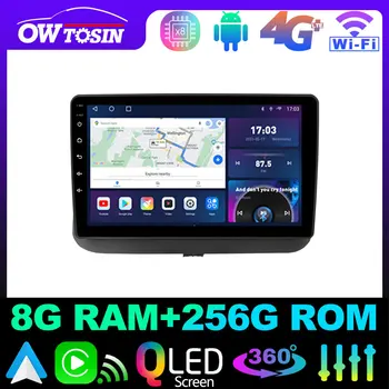 Owtosin QLED 1280*720 P 8 Core 8 + 128 Г Android Автомагнитола для Toyota Corolla 8 E110 1997-2002 RHD GPS CarPlay Головное устройство 4G LTE Wi-Fi