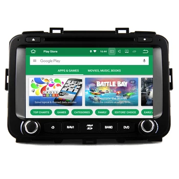 RoverOne Android 8,0 Восьмиядерный Автомобильный Радиоприемник DVD GPS Для Kia Carens 2013 Сенсорный Мультимедийный Плеер Головное Устройство Bluetooth Wifi