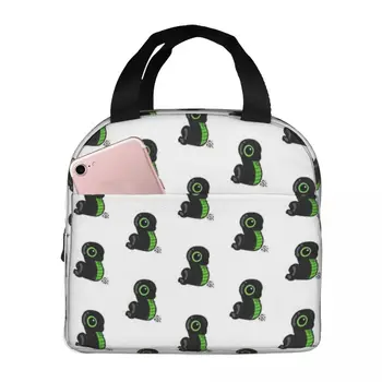 Sneki Дизайн вентилятора Snek, наклейка Razer, изолированные сумки для ланча, сумки для пикника, термоохладитель, ланч-бокс, сумка для ланча для женщин, работы и детей