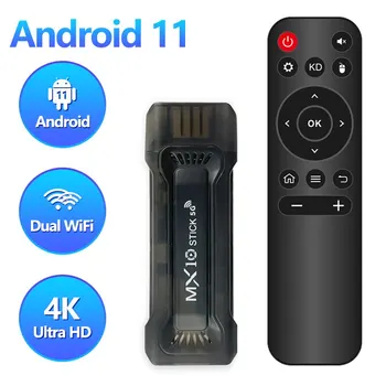 Transpeed TV Stick Android 11 4K TV Box 2,4 G 5G Двойной Wifi TV Box Allwinner RK3228A Медиаплеер ТВ-ресивер Телеприставка