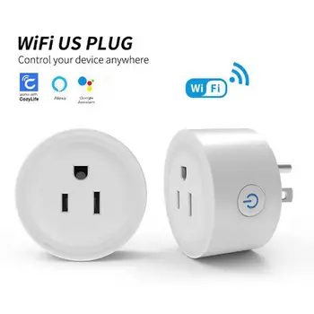 Tuya Smart Socket wifi UK Plug реализует интеллектуальный доступ ко всему дому с помощью Hub gateway control Home Alexa