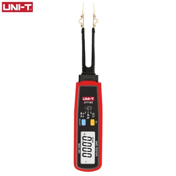 UNI-T UT116C SMD тестер для измерения напряжения батареи 36 В Поворотный пинцет Светодиодный диодный мультиметр Резистор конденсаторный тестер