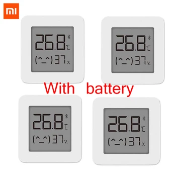 Xiaomi Mijia Bluetooth Термометр 2 Беспроводной Умный гигрометр ЖК-экран Цифровой датчик температуры и влажности Влагомер