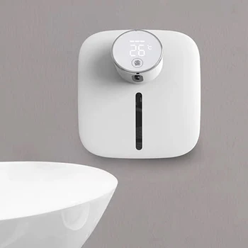Автоматические дозаторы мыла объемом 300 мл, настенная умная стиральная машина, зарядка через USB, автоматическая ручная стиральная машина для ванной комнаты и кухни