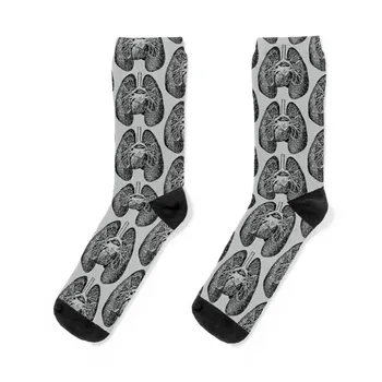 Анатомические легкие Носки черного цвета на сером Спортивные носки хлопчатобумажные носки подвижные чулки Носки женские мужские
