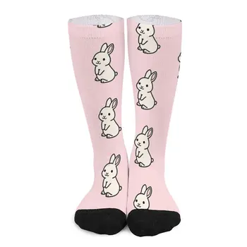 Белые носки-кролики Мужские носки с принтом баскетбол
