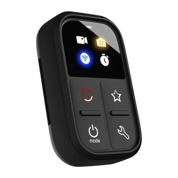 Беспроводной Умный Пульт Дистанционного Управления для GoPro Hero 12/11/10/9/8/Max LED Цветной Экран Аккумулятор 50 М Контрольный Ремешок USB-Кабель