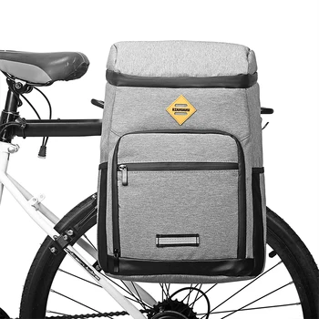 Велосипедная изоляционная сумка 3 В 1, Светоотражающая задняя стойка, Водоотталкивающая сумка для велосипеда, задняя стойка, заднее сиденье, сумки для багажника, велосипедные сумки