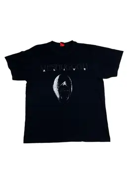 Винтажная футболка Meshuggah Alive, промо-акция, мужская футболка с экстремальным металлом