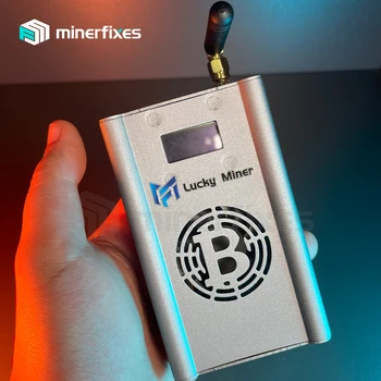 Включая учебные пособия и послепродажное руководство Lucky Miner LV05 BTC Solo miner 2024 320GH / S bitcoin miner nerd miner