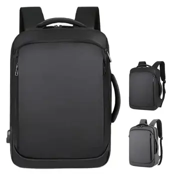 Водонепроницаемый мужской рюкзак из ткани Оксфорд большой емкости, компьютерная сумка 15,6 дюймов, компьютерная сумка, деловой рюкзак, простой рюкзак