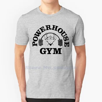 Высококачественные футболки с логотипом Power House Gym, модная футболка с новым графическим рисунком