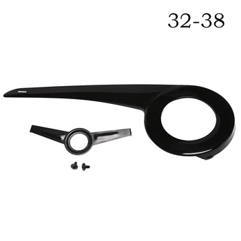 Горячая распродажа, Новая Защитная крышка для велосипедной цепи из АБС-пластика хорошего качества в черном стиле, чехол для велосипедной цепи на 32 зуба до 38 звездочек