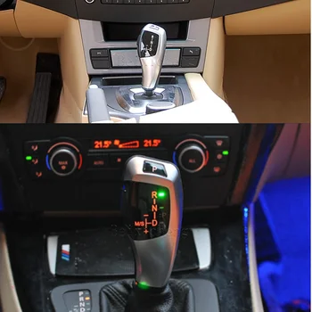 Для BMW E39 E38 X5 E53 светодиодная ручка переключения передач Рукоятка рычага автоматического переключения передач
