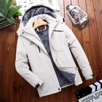 Женская зимняя уличная водонепроницаемая походная лыжная куртка, толстое теплое спортивное пальто, ветровка, флисовая куртка для кемпинга, скалолазания, треккинга, 5XL