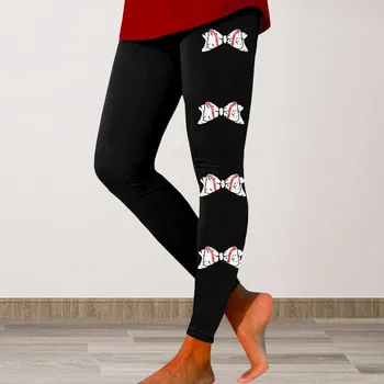 Женские бейсбольные леггинсы с широкой талией Valentine Love Yoga, мягкие штаны для йоги для женщин, хлопковые длинные штаны для йоги для женщин, высокая талия