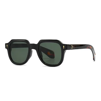 Классические Винтажные панк-Брендовые Дизайнерские Солнцезащитные очки Для женщин 2023, Солнцезащитные очки для мужчин UV400, Популярные Высококачественные Квадратные оттенки
