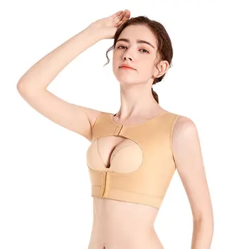 Корректирующее белье после операции липосакции U-образная поддержка груди, собирающая грудь, одежда для красоты спины, женский корсет