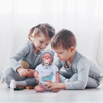 Кукла с силиконовой отделкой, эластичная кукла ручной росписи, реалистичная кукла-младенец, гладкая кукла-имитация 3D-фотографии, подвижная для детских подарков