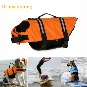 Летний купальник для собак, светоотражающая плавучесть, спасательный жилет для домашних животных, спортивная одежда