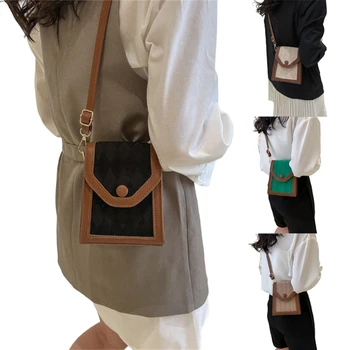 Модная женская сумка-мессенджер, винтажные дорожные сумки из искусственной кожи с модным дизайном и несколькими отделениями для хранения для девочек
