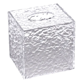 Настольная коробка для бумаги, коробка для рулонной бумаги для ледника в общежитии, светлая роскошная ванная комната, неперфорированная настенная коробка для салфеток