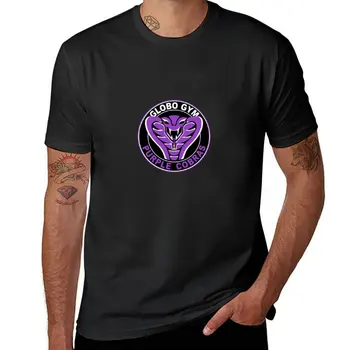 Новая футболка Globo Gym Purple Cobras, футболки для тяжеловесов, белые футболки для мальчиков, футболки на заказ, создайте свои собственные мужские футболки