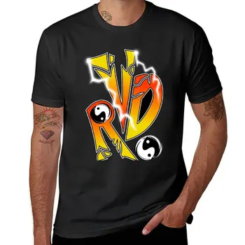 Новая футболка с Робом Ван Дамом (RVD) Rolling Thunder Wrestling, одежда kawaii, летняя одежда, мужские футболки