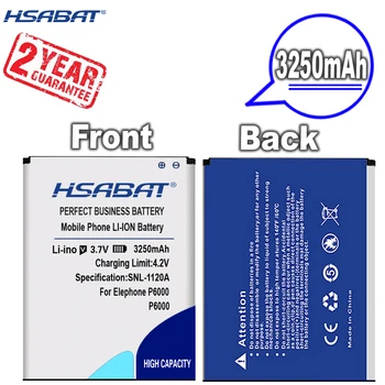 Новое поступление [HSABAT] Сменный Аккумулятор емкостью 3250 мАч для Elephone p6000 / p6000 pro