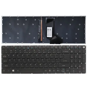 Новый Ноутбук Английская Клавиатура для ACER Aspire V15 T5000 N15Q1 N15W7 N15W6 N15Q12 N15Q1 N15W1 N15W2 Американская Раскладка С Подсветкой