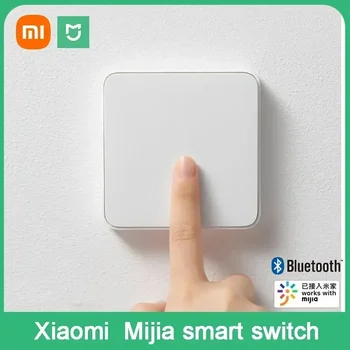Новый умный настенный выключатель Xiaomi Mijia Версия Live Line Настенный выключатель OTA Обновление Smart Linkage работает с приложением mihome