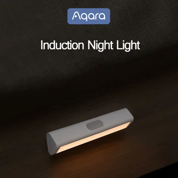 Портативная светодиодная лампа-ночник с магнитной установкой Aqara с датчиком освещенности человеческого тела 3200 К цветовой температуры для прохода