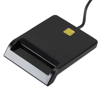Портативный интеллектуальный картридер USB 2.0, доступный по цене, простой в использовании, многофункциональный для банкомата DNIE, считывателя банковских SIM-карт CAC IC ID.
