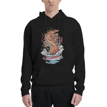 Пуловер с капюшоном Ramen Dragon модные мужчины мужская одежда эстетическая одежда мужская дизайнерская одежда толстовка