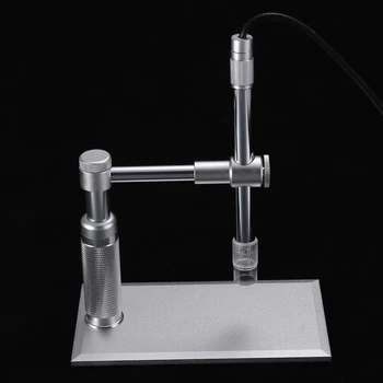 Светодиодный цифровой микроскоп с 500-кратным HD ЖК-дисплеем, промышленный научный видеомикроскоп для заводских лабораторных инструментов