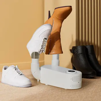 Складная сушилка для обуви Электрическая машина для сушки обуви Портативная интеллектуальная сушилка для обуви с автоматическим отключением для дома, путешествий на свежем воздухе